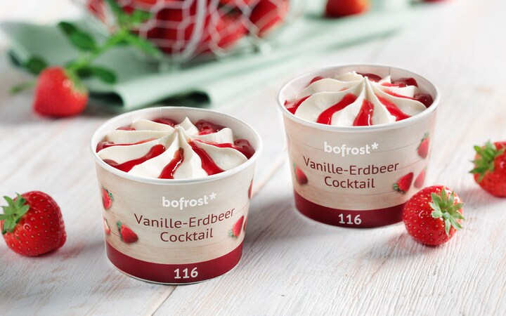 Vanille-Erdbeer-Cocktail (Artikelnummer 00116)