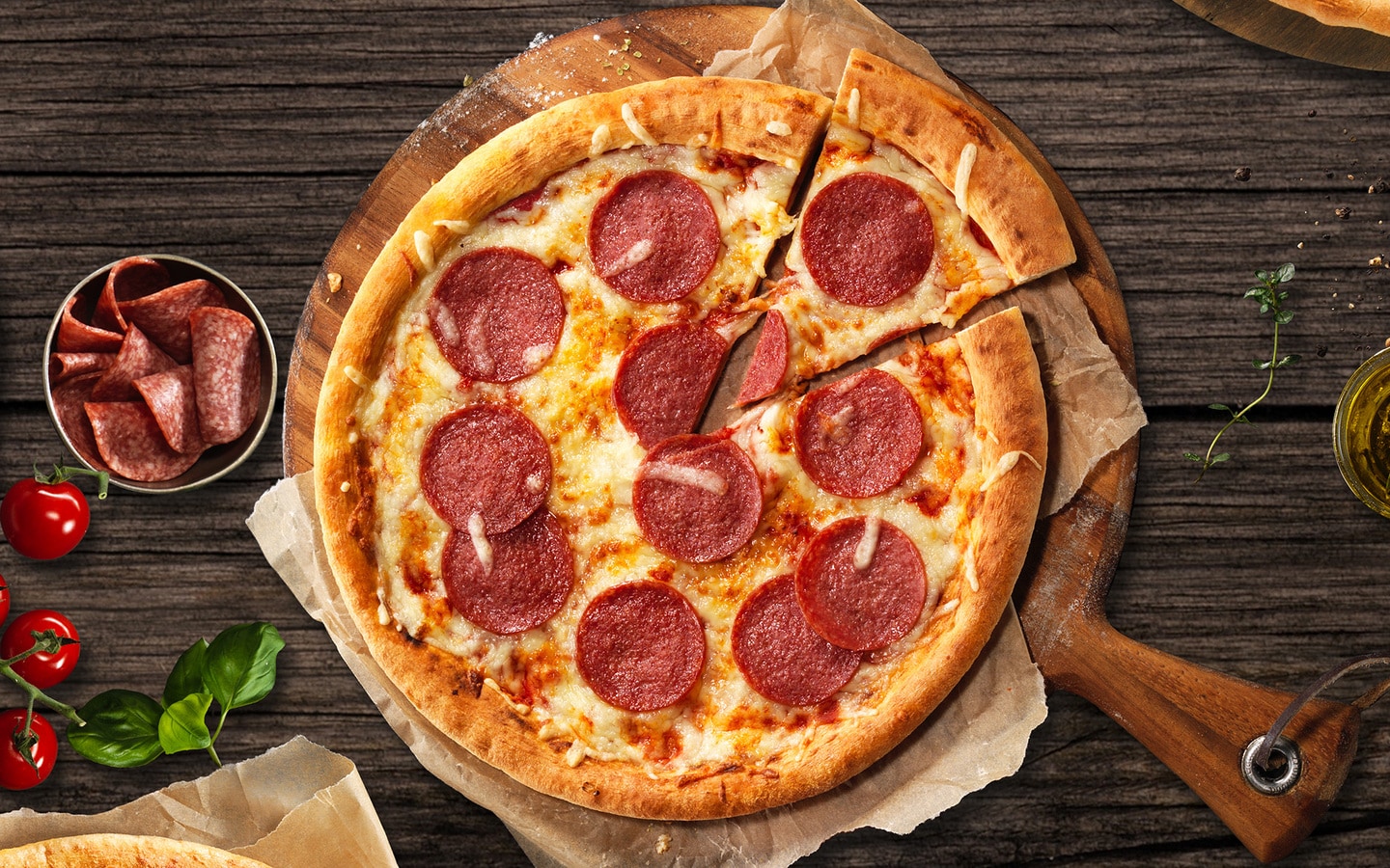 La Pizza con Salame (01781) versandkostenfrei bestellen! | bofrost.lu