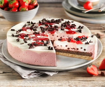 Gâteau aux fraises et au yaourt (Numéro d’article 10378)