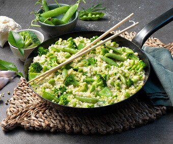 Poêlée de légumes 'thai green curry' (Numéro d’article 11784)