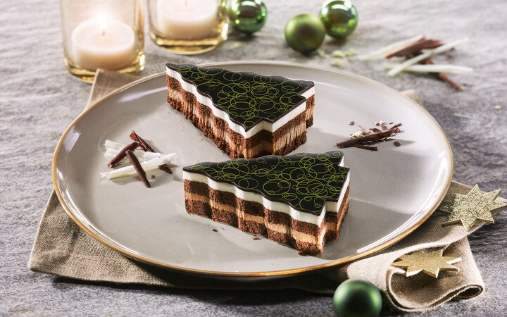 Sapins de Noël au chocolat (Numéro d’article 11874)