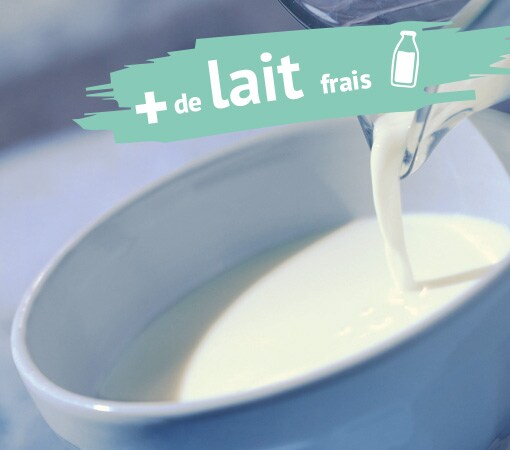 Sweet life - à base de lait frais !
