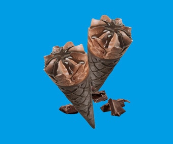 Cornets glacés 'Chocolate-Love' (Numéro d’article 11146)