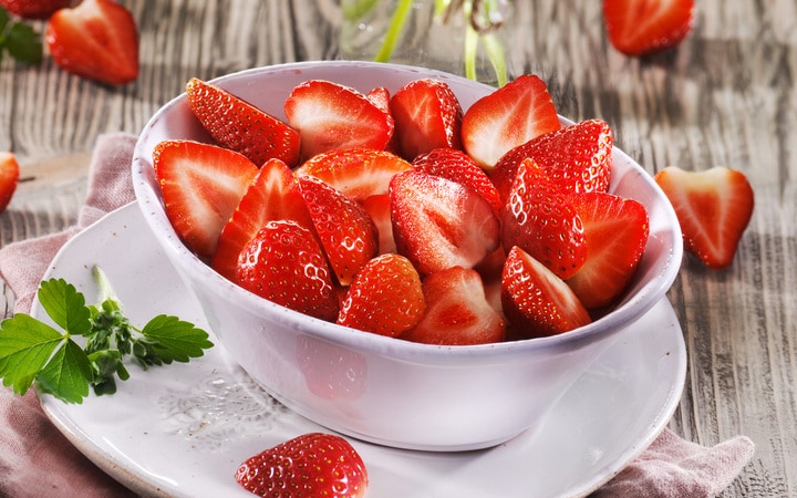 Demi-fraises (Numéro d’article 10854)