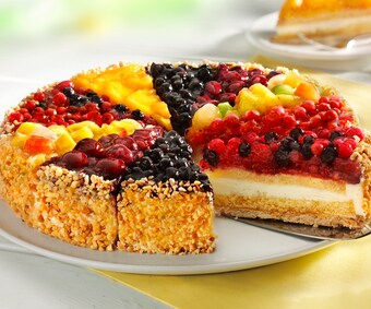 Parts de gâteaux aux fruits (Numéro d’article 00853)