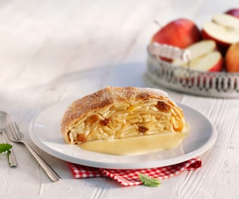 Original Südtiroler Apfelstrudelstücke (Artikelnummer 00900)